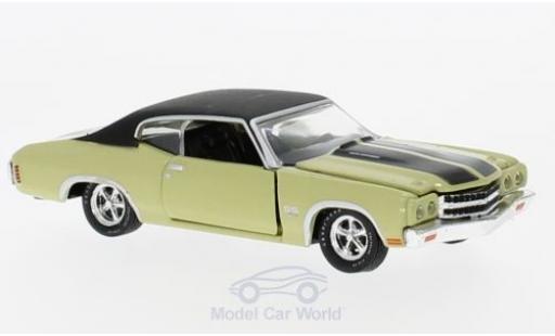Miniature Chevrolet Chevelle 1970 1/64 M2 Machines SS 454 metallise verte/noire 1970 Chevrolet Chevelle 1970 1/64 M2 Machines SS 454 metallise verte/noire 1970 miniature