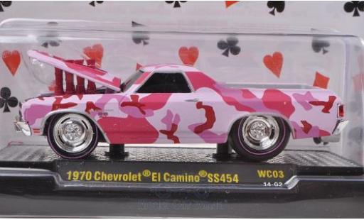 Miniature Chevrolet El Camino 1/64 M2 Machines Tuning rouge 1970 Motorhaube mit Funktion Ground Pounders Wild Cards Chevrolet El Camino 1/64 M2 Machines Tuning rouge 1970 Motorhaube mit Funktion Ground Pounders Wild Cards miniature