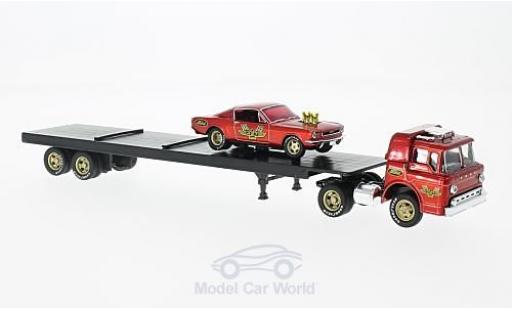 Miniature Ford C600 1/64 M2 Machines C-600 metallise rouge 1966 +1966 Mustang Fastback 2+2 Ford C600 1/64 M2 Machines C-600 metallise rouge 1966 +1966 Mustang Fastback 2+2 miniature