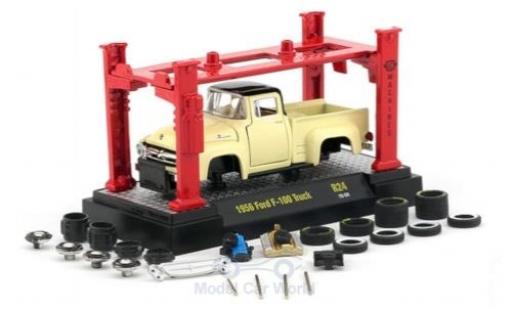 Miniature Ford F-1 1/64 M2 Machines 00 beige/noire 1956 Model-Kit Bausatz inklusive 4 Ersatzrädern Ford F-1 1/64 M2 Machines 00 beige/noire 1956 Model-Kit Bausatz inklusive 4 Ersatzrädern miniature