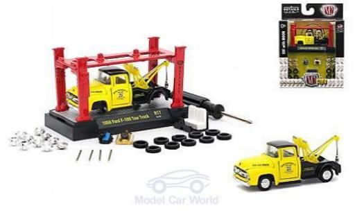 Miniature Ford F-1 1/64 M2 Machines 00 Tow Truck jaune/noire Moon Equipment Co. 1956 Model-Kit Bausatz inklusive 4 Ersatzrädern Ford F-1 1/64 M2 Machines 00 Tow Truck jaune/noire Moon Equipment Co. 1956 Model-Kit Bausatz inklusive 4 Ersatzrädern miniature