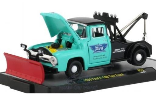 Miniature Ford F-1 1/64 M2 Machines 00 Tow Truck türkis/noire 1956 Ford F-1 1/64 M2 Machines 00 Tow Truck türkis/noire 1956 miniature