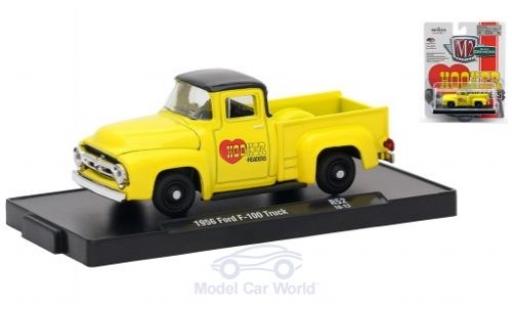 Miniature Ford F-1 1/64 M2 Machines 00 Truck jaune/noire Hooker Headers 1956 Ford F-1 1/64 M2 Machines 00 Truck jaune/noire Hooker Headers 1956 miniature