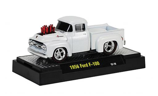 Miniature Ford F-100 1/64 M2 Machines F 100 Tuning blanche 1956 Ground Pounders Ford F-100 1/64 M2 Machines F 100 Tuning blanche 1956 Ground Pounders miniature