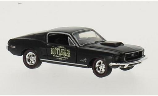 Miniature Ford Mustang 1/64 M2 Machines Cobra-Jet noire Bootlegger 1968 Ford Mustang 1/64 M2 Machines Cobra-Jet noire Bootlegger 1968 miniature