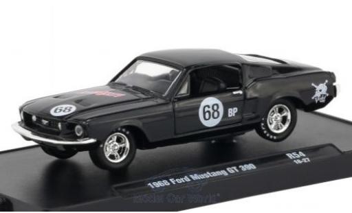 Miniature Ford Mustang GT 1/64 M2 Machines GT 390 noire 1968 Ford Mustang GT 1/64 M2 Machines GT 390 noire 1968 miniature