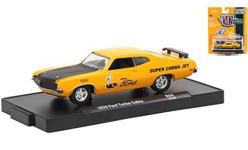 Miniature Ford Torino 1/64 M2 Machines Cobra orange Power by 1970 Ford Torino 1/64 M2 Machines Cobra orange Power by 1970 miniature