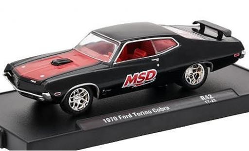 Miniature Ford Torino 1/64 M2 Machines Cobra noire/rouge MSD 1970 voiture-Drivers Release 42 sans Vitrine Ford Torino 1/64 M2 Machines Cobra noire/rouge MSD 1970 voiture-Drivers Release 42 sans Vitrine miniature