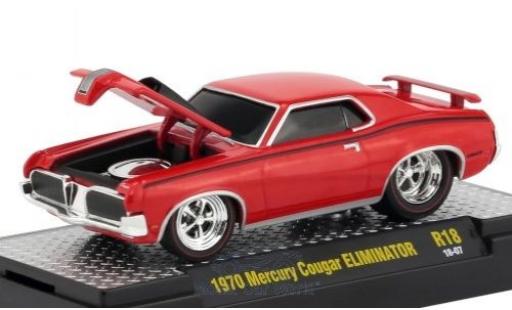 Miniature Mercury Cougar 1/18 M2 Machines Eliminator rouge/noire 1970 Mercury Cougar 1/18 M2 Machines Eliminator rouge/noire 1970 miniature