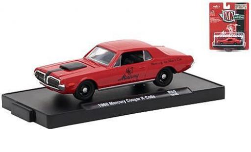Miniature Mercury Cougar 1/64 M2 Machines R-Code rouge/noire 1968 Mercury Cougar 1/64 M2 Machines R-Code rouge/noire 1968 miniature