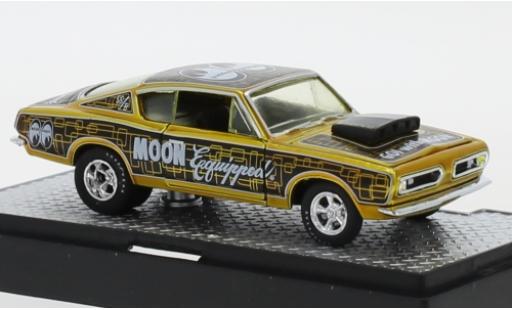 Miniature Plymouth Barracuda 1/64 M2 Machines HEMI Super Stock Tuning Mooneyes - Moon Equipped 1968 Plymouth Barracuda 1/64 M2 Machines HEMI Super Stock Tuning Mooneyes - Moon Equipped 1968 miniature
