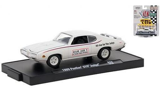 Miniature Pontiac GTO 1/64 M2 Machines Judge blanche Motor Division 1969 Pontiac GTO 1/64 M2 Machines Judge blanche Motor Division 1969 miniature