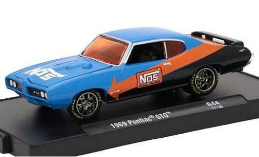 Miniature Pontiac GTO 1/64 M2 Machines metallise bleue/noire Nos 1969 voiture-Drivers Release 44 sans Vitrine Pontiac GTO 1/64 M2 Machines metallise bleue/noire Nos 1969 voiture-Drivers Release 44 sans Vitrine miniature