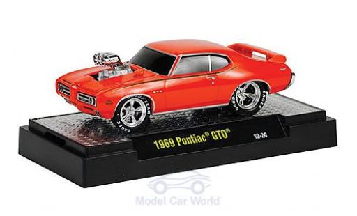 Miniature Pontiac GTO 1/64 M2 Machines orange 1969 Motorhaube mit Funktion Ground Pounders Pontiac GTO 1/64 M2 Machines orange 1969 Motorhaube mit Funktion Ground Pounders miniature
