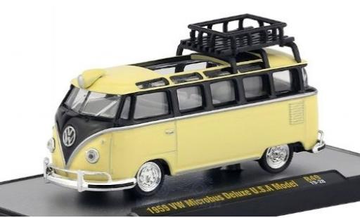 Miniature Volkswagen T1 1/64 M2 Machines Deluxe beige/noire 1959 Volkswagen T1 1/64 M2 Machines Deluxe beige/noire 1959 miniature