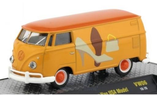 Miniature Volkswagen T1 B 1/64 M2 Machines Kastenwagen jaune/Dekor 1960 USA-Version Volkswagen T1 B 1/64 M2 Machines Kastenwagen jaune/Dekor 1960 USA-Version miniature