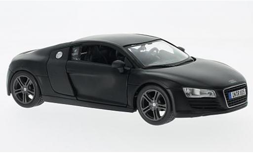 Miniature Audi R8 1/24 Maisto matt-noire Audi R8 1/24 Maisto matt-noire miniature