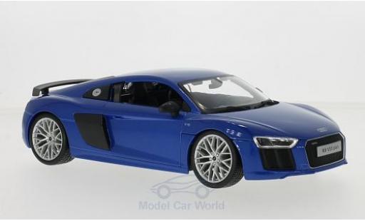 Miniature Audi R8 1/18 Maisto V10 Plus bleue Audi R8 1/18 Maisto V10 Plus bleue miniature