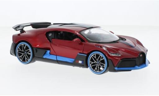 Miniature Bugatti Divo 1/24 Maisto metallise rouge/bleue 2024 1:24 Bugatti Divo 1/24 Maisto metallise rouge/bleue 2024 1:24 miniature