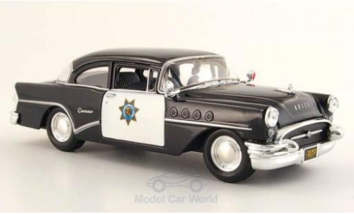 Miniature Buick Century 1/24 Maisto (1:26) California Highway Patrol 1955 Polizei Buick Century 1/24 Maisto (1:26) California Highway Patrol 1955 Polizei miniature