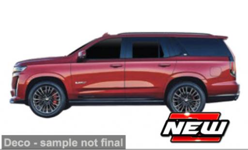Miniature Cadillac Escalade 1/64 Maisto -V rouge 2024 1:64 Cadillac Escalade 1/64 Maisto -V rouge 2024 1:64 miniature
