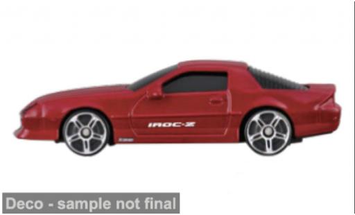 Miniature Chevrolet Camaro 1/64 Maisto IROC-Z rouge 1985 1:64 Chevrolet Camaro 1/64 Maisto IROC-Z rouge 1985 1:64 miniature