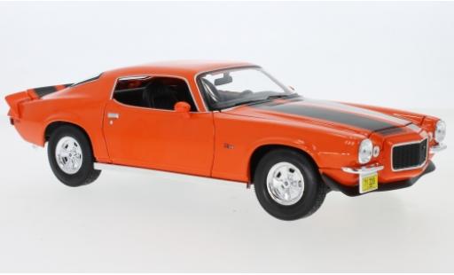 Miniature Chevrolet Camaro 1/18 Maisto Z28 orange/noire 1971 Chevrolet Camaro 1/18 Maisto Z28 orange/noire 1971 miniature