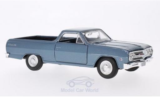 Miniature Chevrolet El Camino 1/24 Maisto metallise bleue 1965 Chevrolet El Camino 1/24 Maisto metallise bleue 1965 miniature
