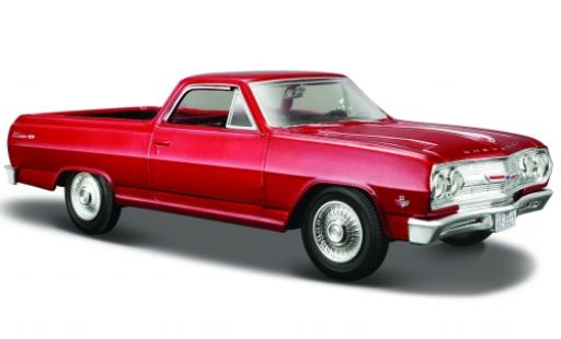 Chevrolet El Camino 1/24 Maisto metallise rouge 1965 1:25 miniature