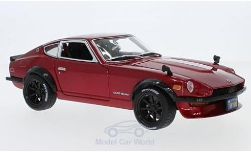 Miniature Datsun 240Z 1/18 Maisto metallise rouge 1971 Datsun 240Z 1/18 Maisto metallise rouge 1971 miniature