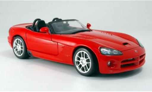 Miniature Dodge Viper 1/18 Maisto SRT-10 rouge 2003 sans Vitrine Dodge Viper 1/18 Maisto SRT-10 rouge 2003 sans Vitrine miniature