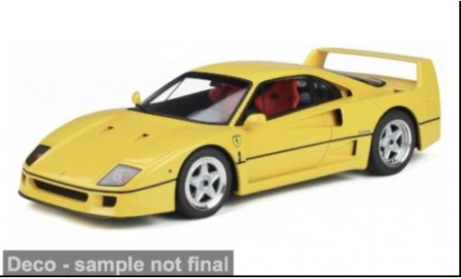 Miniature Ferrari F40 1/64 Maisto jaune 1995 1:64 Ferrari F40 1/64 Maisto jaune 1995 1:64 miniature