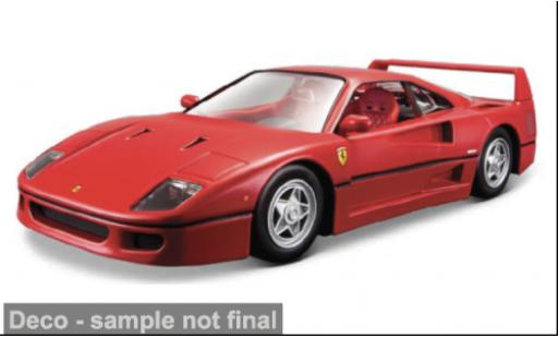 Miniature Ferrari F40 1/64 Maisto rouge 1995 1:64 Ferrari F40 1/64 Maisto rouge 1995 1:64 miniature