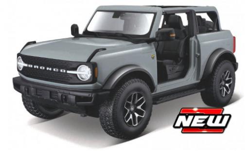 Miniature Ford Bronco 1/18 Maisto Badlands orange 2021 Ford Bronco 1/18 Maisto Badlands orange 2021 miniature