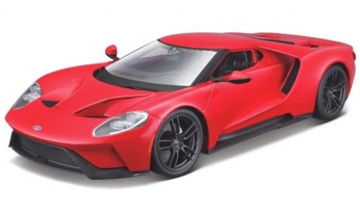Miniature Ford GT 1/18 Maisto rouge 2017 Ford GT 1/18 Maisto rouge 2017 miniature