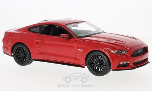 Miniature Ford Mustang 1/18 Maisto rouge 2015 Ford Mustang 1/18 Maisto rouge 2015 miniature