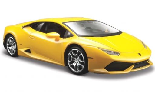 Miniature Lamborghini Huracan 1/24 Maisto LP 610-4 metallise jaune 2014 Lamborghini Huracan 1/24 Maisto LP 610-4 metallise jaune 2014 miniature