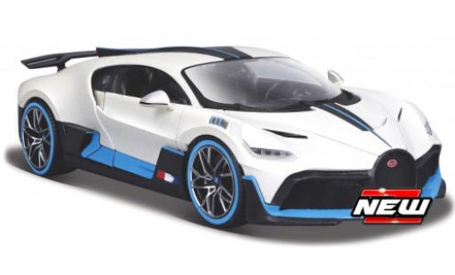 Miniature Bugatti Divo 1/24 Maisto grise/bleue Bugatti Divo 1/24 Maisto grise/bleue miniature