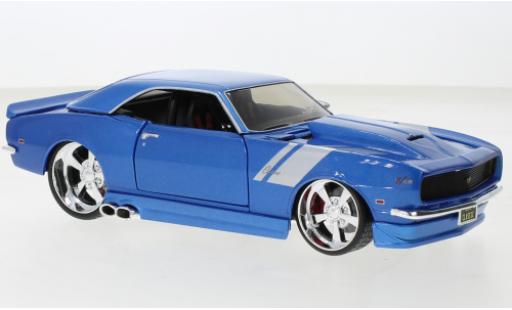 Miniature Chevrolet Camaro 1/24 Maisto Z28 metallise bleu 1968 Chevrolet Camaro 1/24 Maisto Z28 metallise bleu 1968 miniature