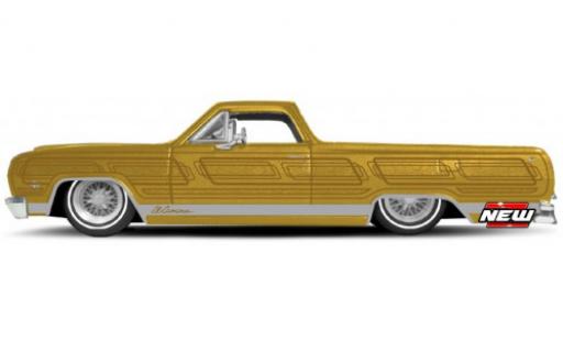 Miniature Chevrolet El Camino 1/24 Maisto Lowrider doré/Décorer 1965 Chevrolet El Camino 1/24 Maisto Lowrider doré/Décorer 1965 miniature