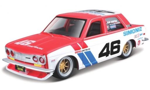 Miniature Datsun 510 1/24 Maisto BRE No.46 Simoniz Datsun 510 1/24 Maisto BRE No.46 Simoniz miniature
