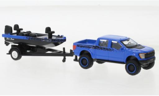 Miniature Ford F-1 1/64 Maisto 50 SVT Raptor bleu/noire 2021 Ford F-1 1/64 Maisto 50 SVT Raptor bleu/noire 2021 miniature