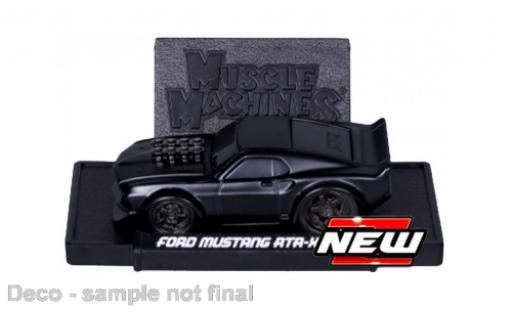 Miniature Ford Mustang 1/64 Maisto RTT-X matte noir 2005 Ford Mustang 1/64 Maisto RTT-X matte noir 2005 miniature