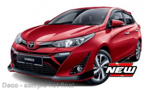 Miniature Toyota Yaris 1/24 Maisto GR rouge 2021 Toyota Yaris 1/24 Maisto GR rouge 2021 miniature
