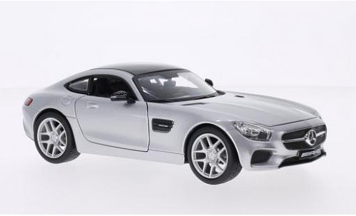 Miniature Mercedes AMG GT 1/24 Maisto grise/noire 2015 Mercedes AMG GT 1/24 Maisto grise/noire 2015 miniature