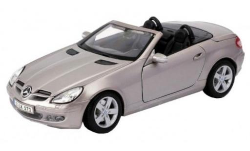 Mercedes Classe SLK 1/18 Maisto SLK (R171) metallise beige 2009 miniature