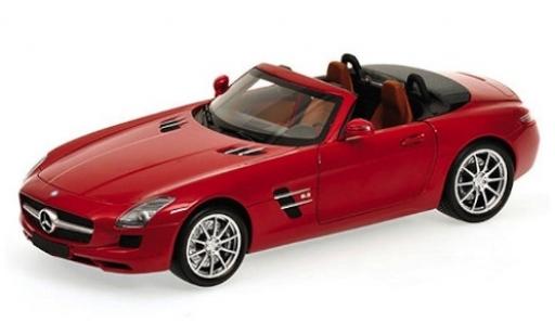 Miniature Mercedes SLS 1/24 Maisto AMG Roadster rouge 2010 Mercedes SLS 1/24 Maisto AMG Roadster rouge 2010 miniature