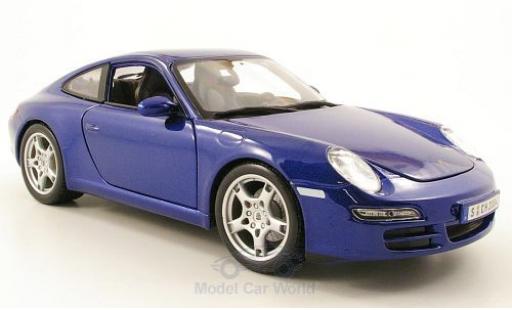 Miniature Porsche 997 S 1/18 Maisto 911 Carrera S () metallise bleue Porsche 997 S 1/18 Maisto 911 Carrera S () metallise bleue miniature