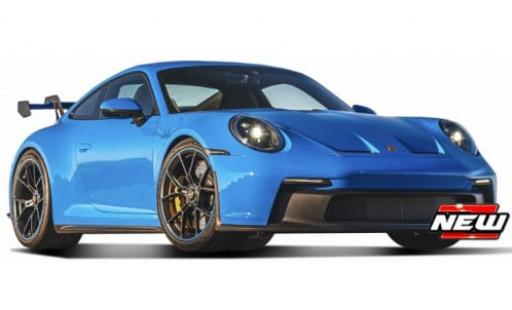 Porsche 992 GT3 1/18 Maisto 911  bleue 2022 1:18 miniature