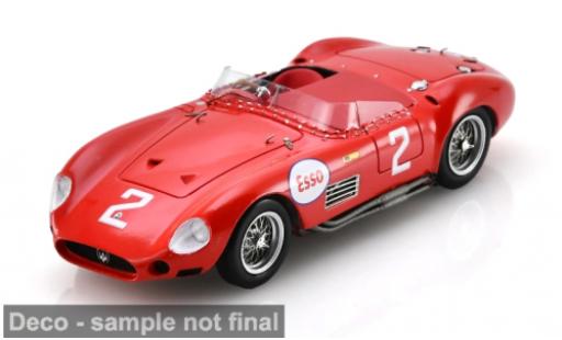 Maserati 300 1/43 Spark S rouge 1957 Esso #2 J.M.Fangio 1:43 miniature
